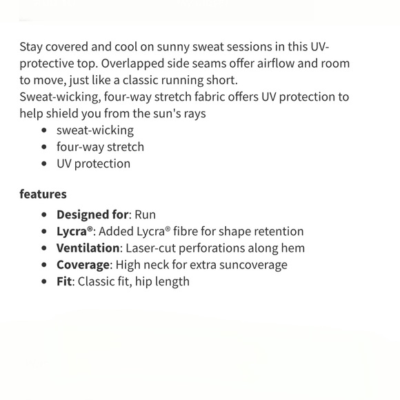 Lululemon UVP Run Short Sleeve - Picture 5 of 8